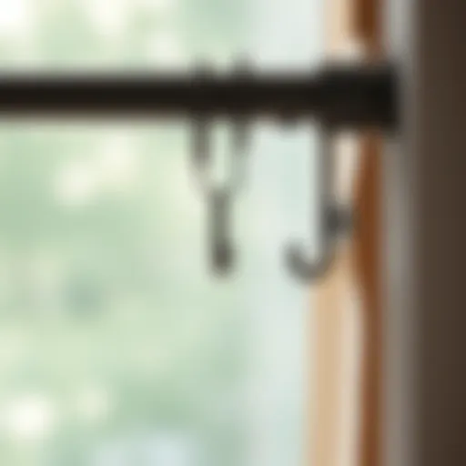 Innovative design of 3M curtain rod hooks