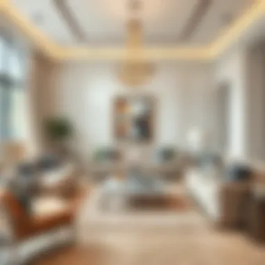 Elegant Living Room Design Elegant living room setup with contemporary furniture