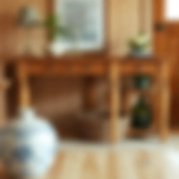 Eco-friendly benefits of using unfinished pine in furniture design