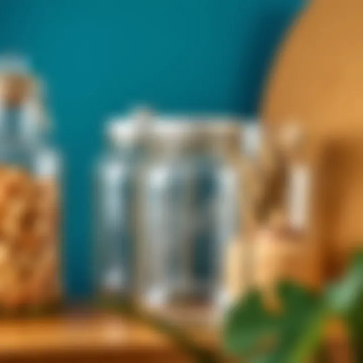 Creative crafting ideas using large mason jars for storage and organization