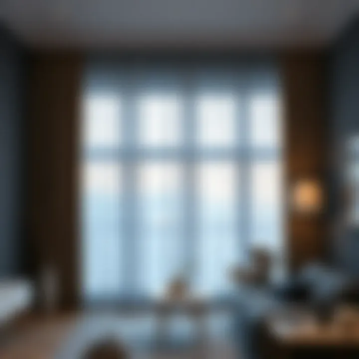 Installation of 22 Inch Curtains Installation of 22 inch curtains in a modern interior