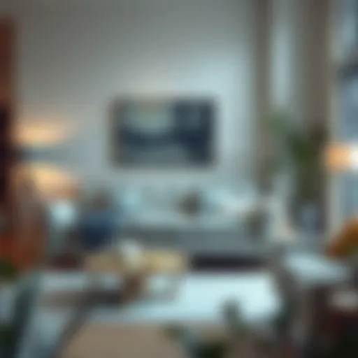 Stylish and Functional: An Elegant Sleeper Sofa Elegant sleeper sofa in a modern living room