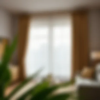 Step-by-step guide for hanging curtains