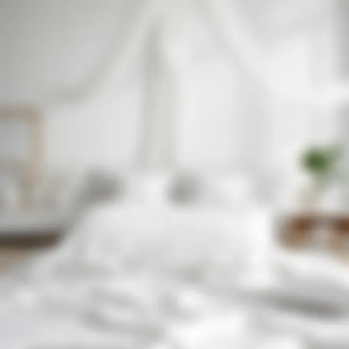 Creating a Serene Bedroom A serene bedroom ambiance featuring white linens and soft textures