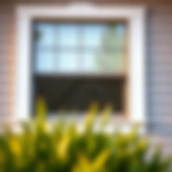 Stylish Exterior Window Trim Stylish exterior window trim enhancing curb appeal