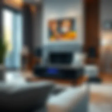 User-Friendly Setup in Living Room User-friendly setup of a Bluetooth stereo system in a living room