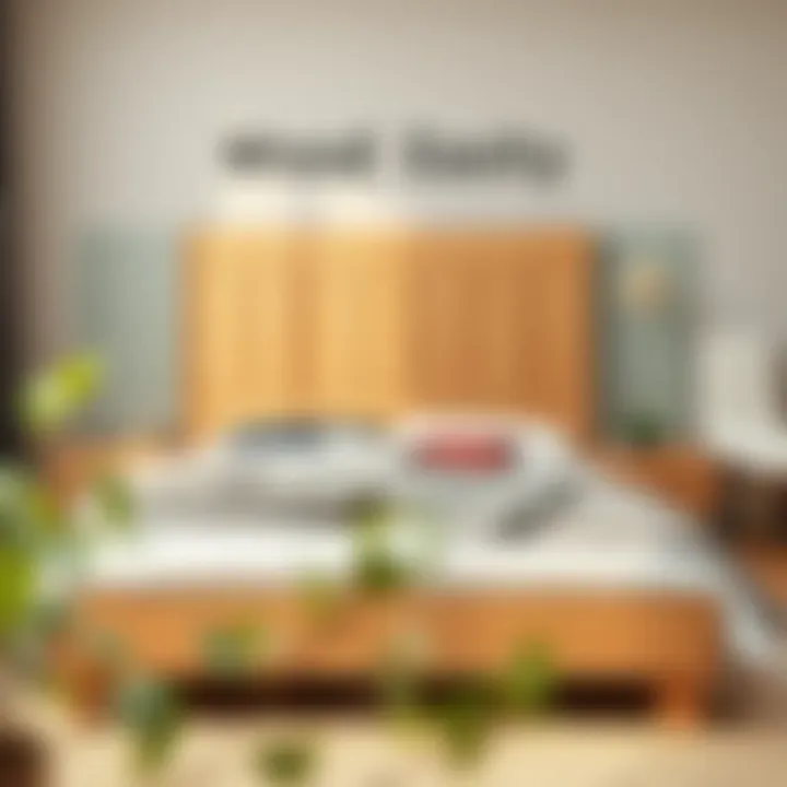 Sustainable Wood Materials for Bed Frames A variety of sustainable wood materials used in bed frames