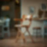 Craftsmanship in Folding Pub Chair Design Elegant folding pub chair design showcasing craftsmanship and style