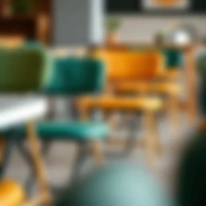 Exploring Materials in Folding Pub Chairs Diverse materials used in folding chairs highlighting versatility