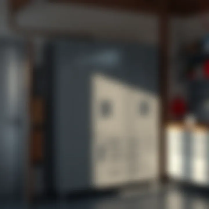 Durable metal cabinets designed for heavy tools