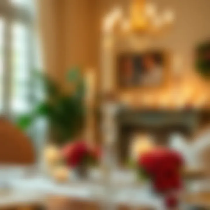 A DIY candlestick centerpiece for a wedding