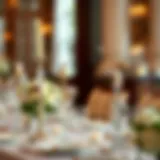 Elegant Candlesticks in Wedding Decor Elegant candlesticks enhancing a wedding table setting