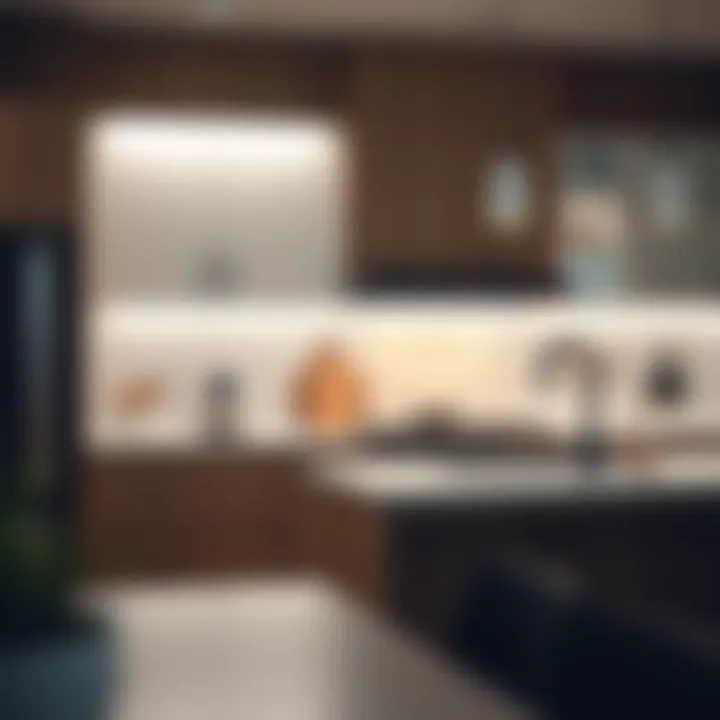 Various design options for light bars in home decor