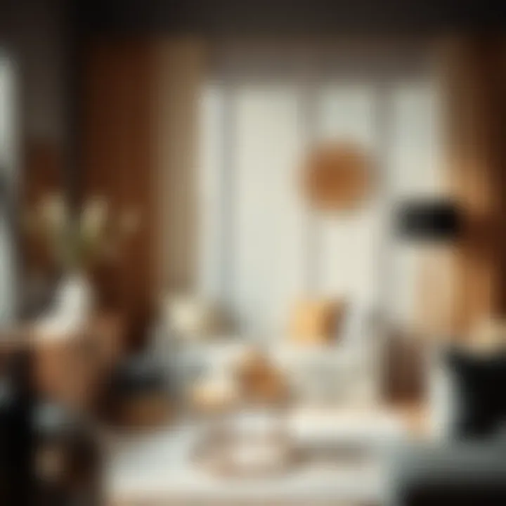 Chic Decorative Elements Sophisticated decorative accessories enhancing a cozy space