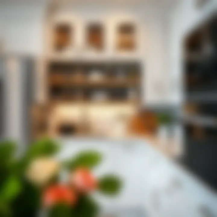 Stylish Storage in Inset Kitchen Cabinets Stylish storage organization in inset kitchen cabinet interiors