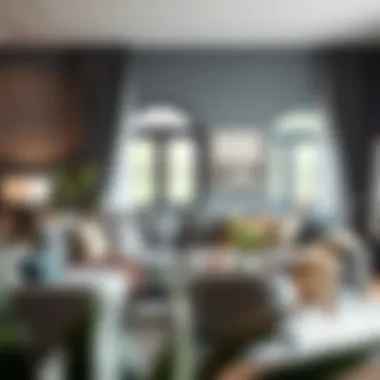 Cozy Lounge Couch Arrangement Cozy lounge couch arrangement in a modern living room