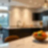 Sleek design of the Lowes countertop showcasing its aesthetic appeal