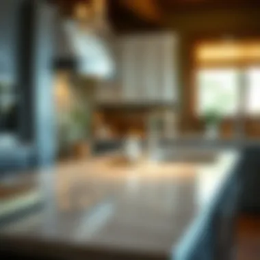 Material Diversity for Durability Durable material options for Lowes countertops displayed