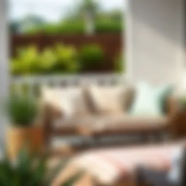 Care Tips for Outdoor Cushions Maintenance tips for outdoor cushions displayed visually