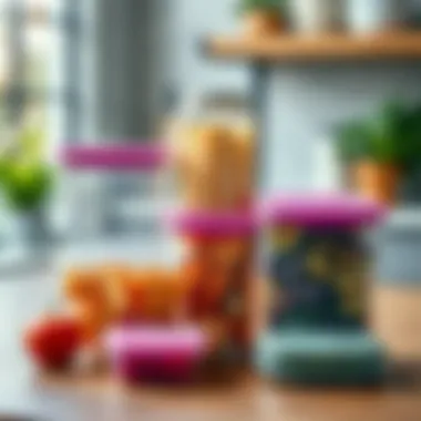 Durability and Effectiveness of Storage Container Materials Material comparison of various food storage containers highlighting durability