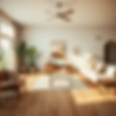 Transform Your Space: Flooring Trends for 2023 Stylish living room showcasing new flooring installation