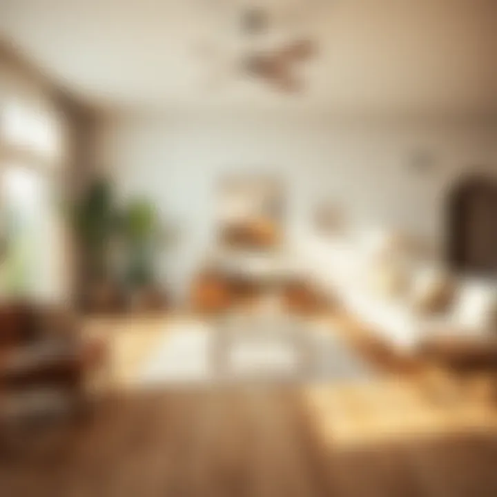 Transform Your Space: Flooring Trends for 2023 Stylish living room showcasing new flooring installation