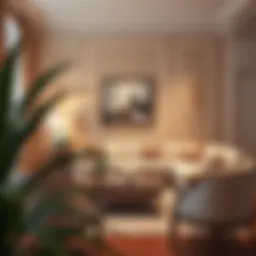 Elegant furniture arrangement showcasing clearance options