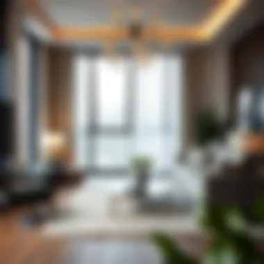 Modern Elegance: Furnishing Your Space Elegant living room showcasing modern furniture