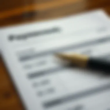 Assessing Financial Commitments in Furniture Financing Close-up of a financial document with payment options