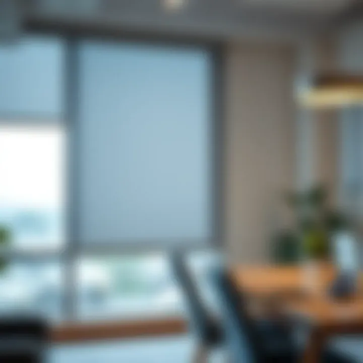 Automated roller blinds with integrated smart technology