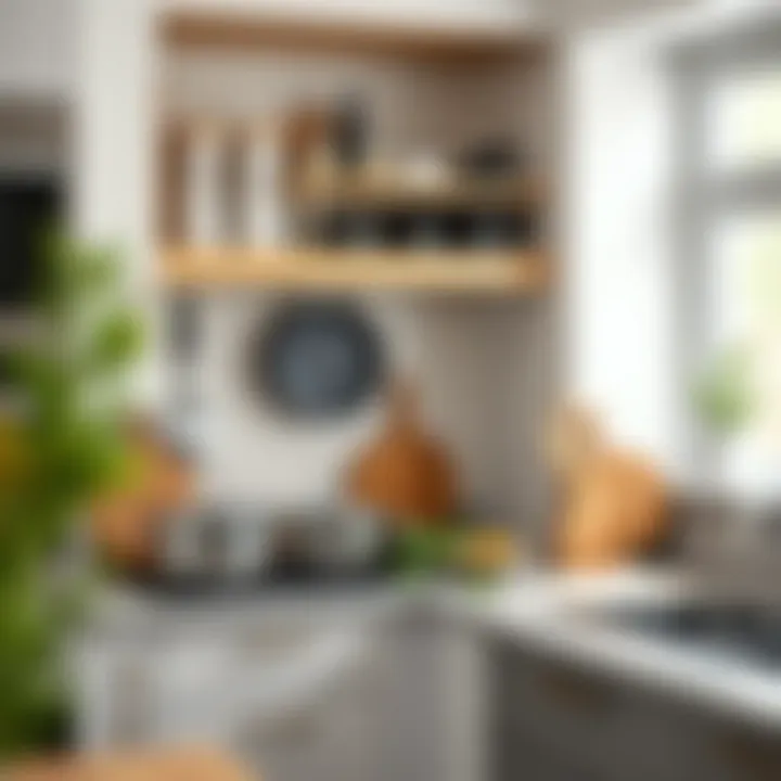 Functional Design for Easy Access Functional kitchen layout with pot storage