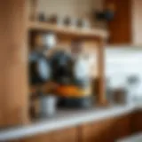 Innovative pots and pans storage solution