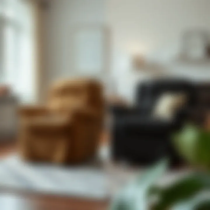 Transformative Effect of Slipcovers on Recliners Before and after transformation of a recliner with a slipcover