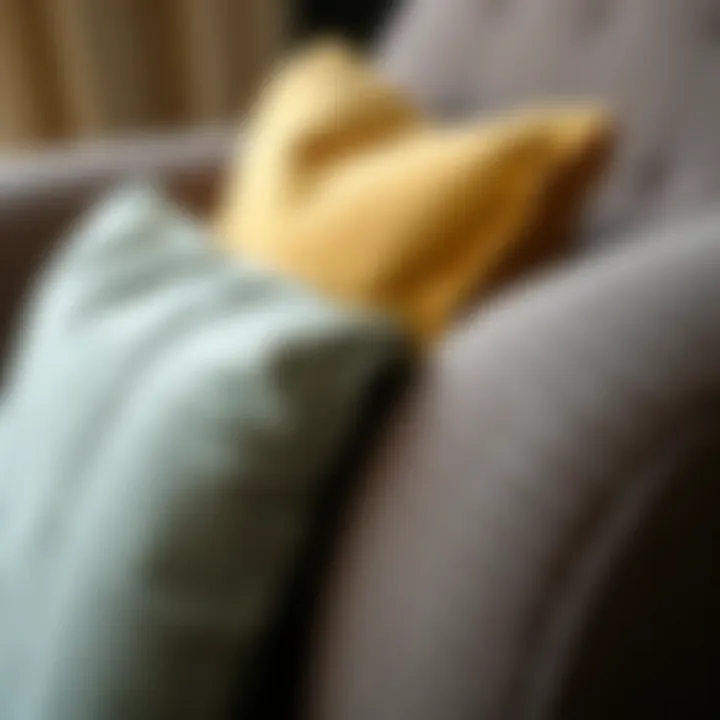 Diverse Fabric Textures for Recliner Slipcovers Close-up of different fabric textures used in recliner slipcovers