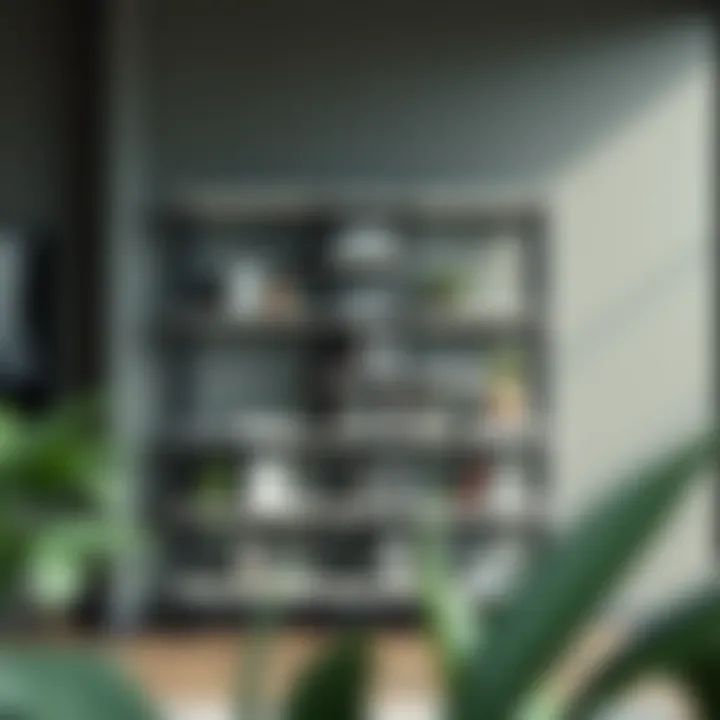 Modern Elegant Bookshelf Elegant bookshelf showcasing modern design and craftsmanship
