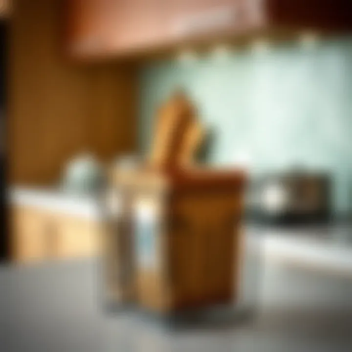 Maximizing Kitchen Efficiency Compact spice packet holder maximizing kitchen space