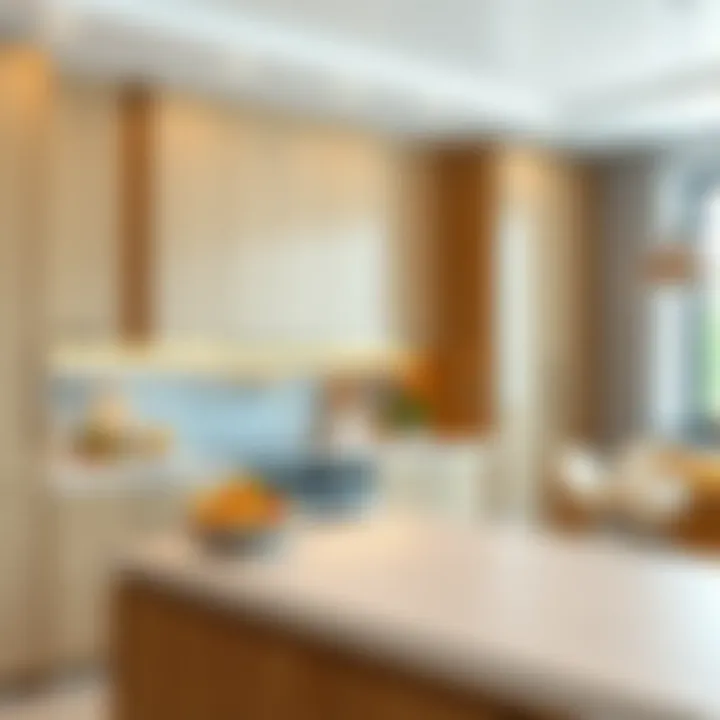 A selection of materials for kitchen cabinets highlighting durability and aesthetics