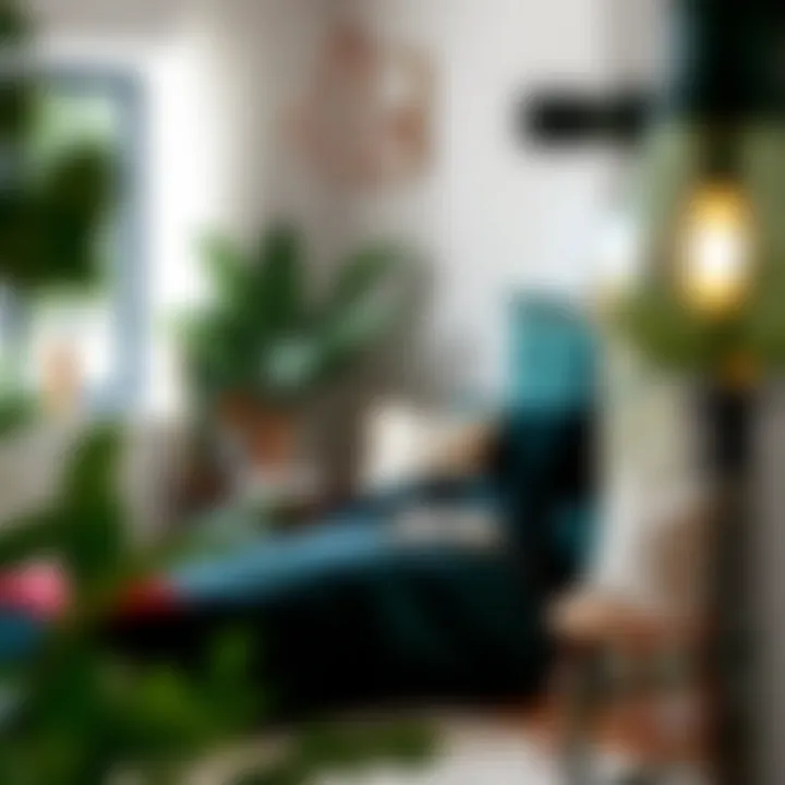 Creating Cozy Spaces with Velvet Accents Cozy reading nook adorned with dark green velvet accents