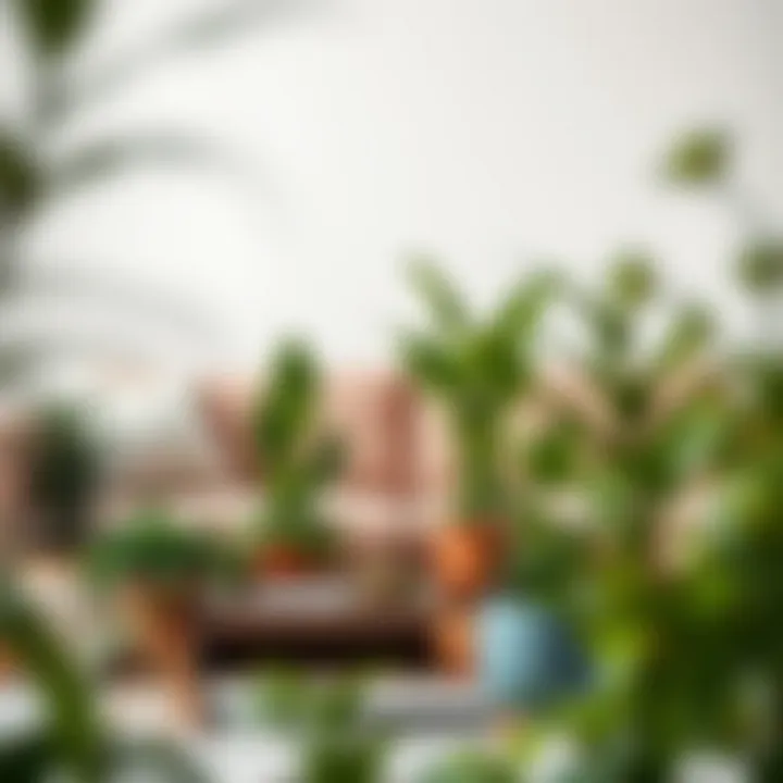 Sustainable Choices: Eco-Friendly Faux Plant Materials A collection of eco-friendly faux plant materials displayed artistically