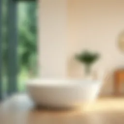 Elegant modern Amazon tub design