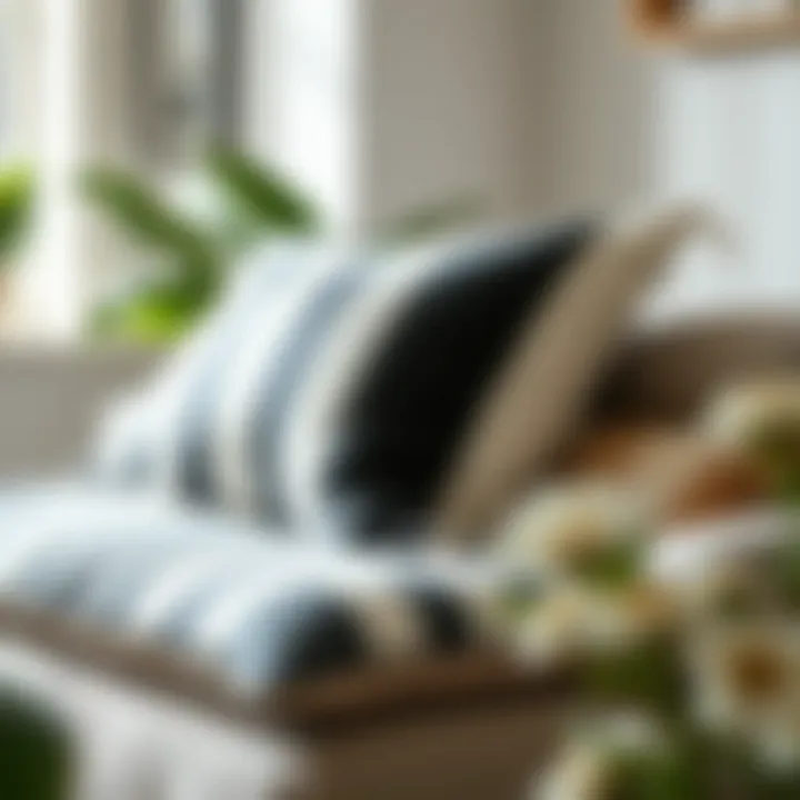 Cushion Care and Maintenance Maintenance tips for keeping black and white cushions looking fresh