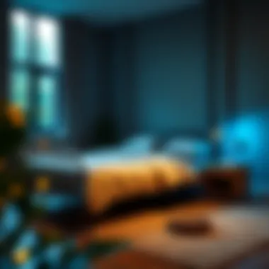 Versatile Travel Bed Frame Setup Versatile travel bed frame set up in a cozy indoor environment