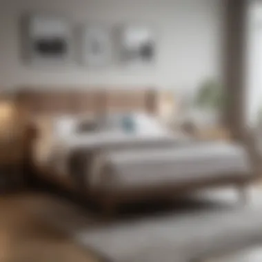 Cozy Small Double Bed Setup Cozy small double bed setup in a modern bedroom