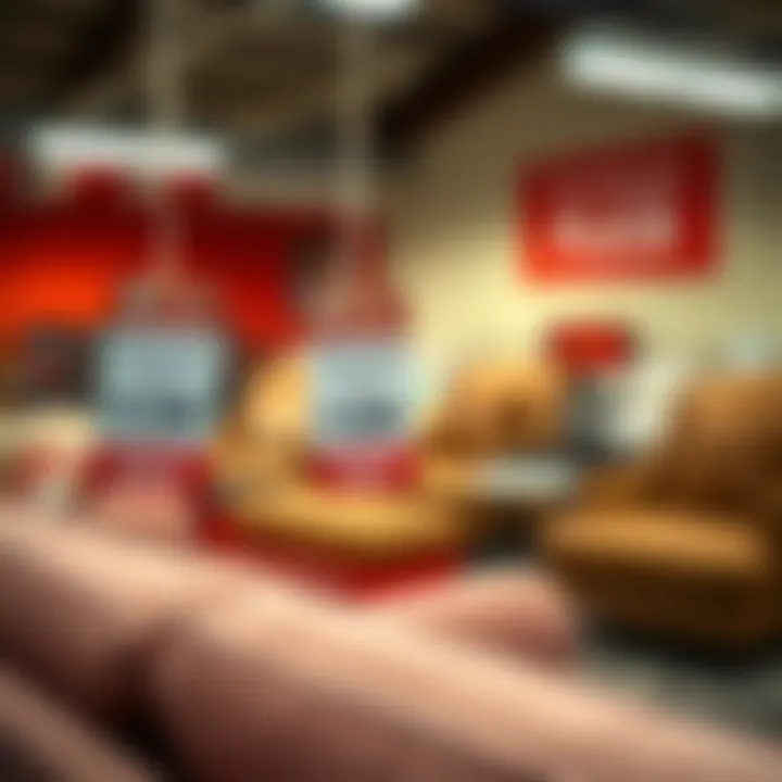 Price tags showcasing affordability at Woodbridge Furniture Outlet