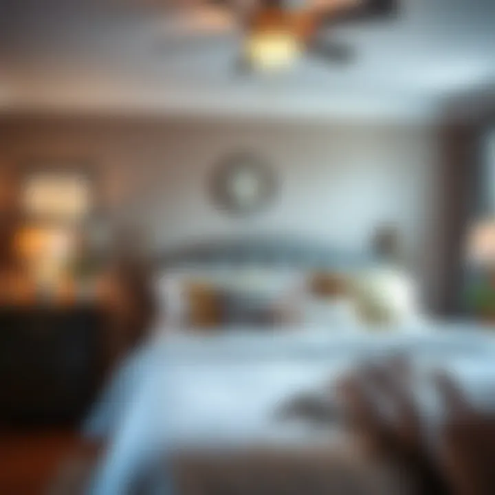 Cozy bedroom setup demonstrating Woodbridge's quality